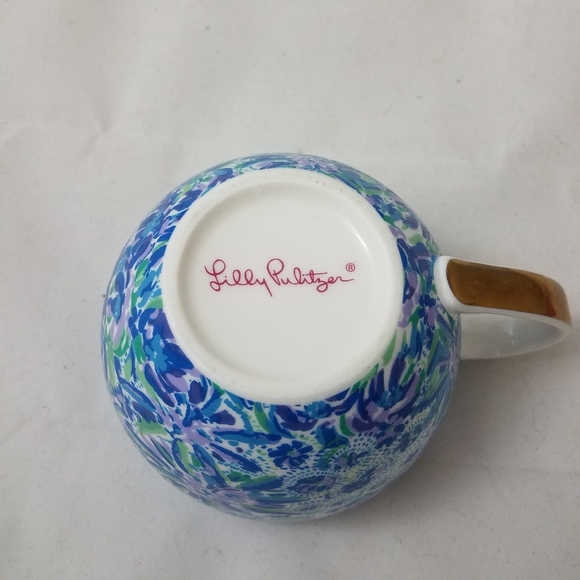 Lilly Pulitzer Tea Cup 12 Oz. High Manetenance - Picture 6 of 11